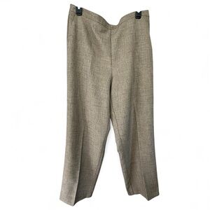 Alfred Dunner Women’s Light Brown Dress Pants